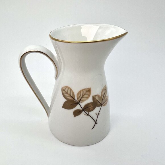 VTG Rosenthal Classic Rose Porcelain Pitcher Gold Trim Floral Germany - Picture 5 of 8